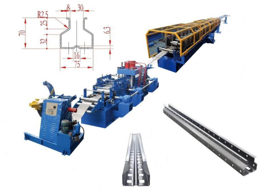 Storage Rack Roll Forming Machine
